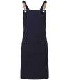 PR182 Premier Clip 'n' Clasp Cross Back Bib Apron Navy colour image